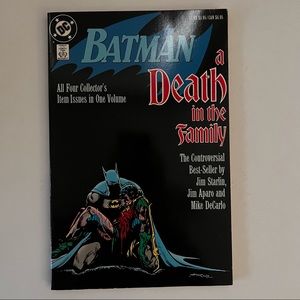 RARE 1ST EDITION BATMAN: A DEATH IN THE FAMILY COMIC BOOK